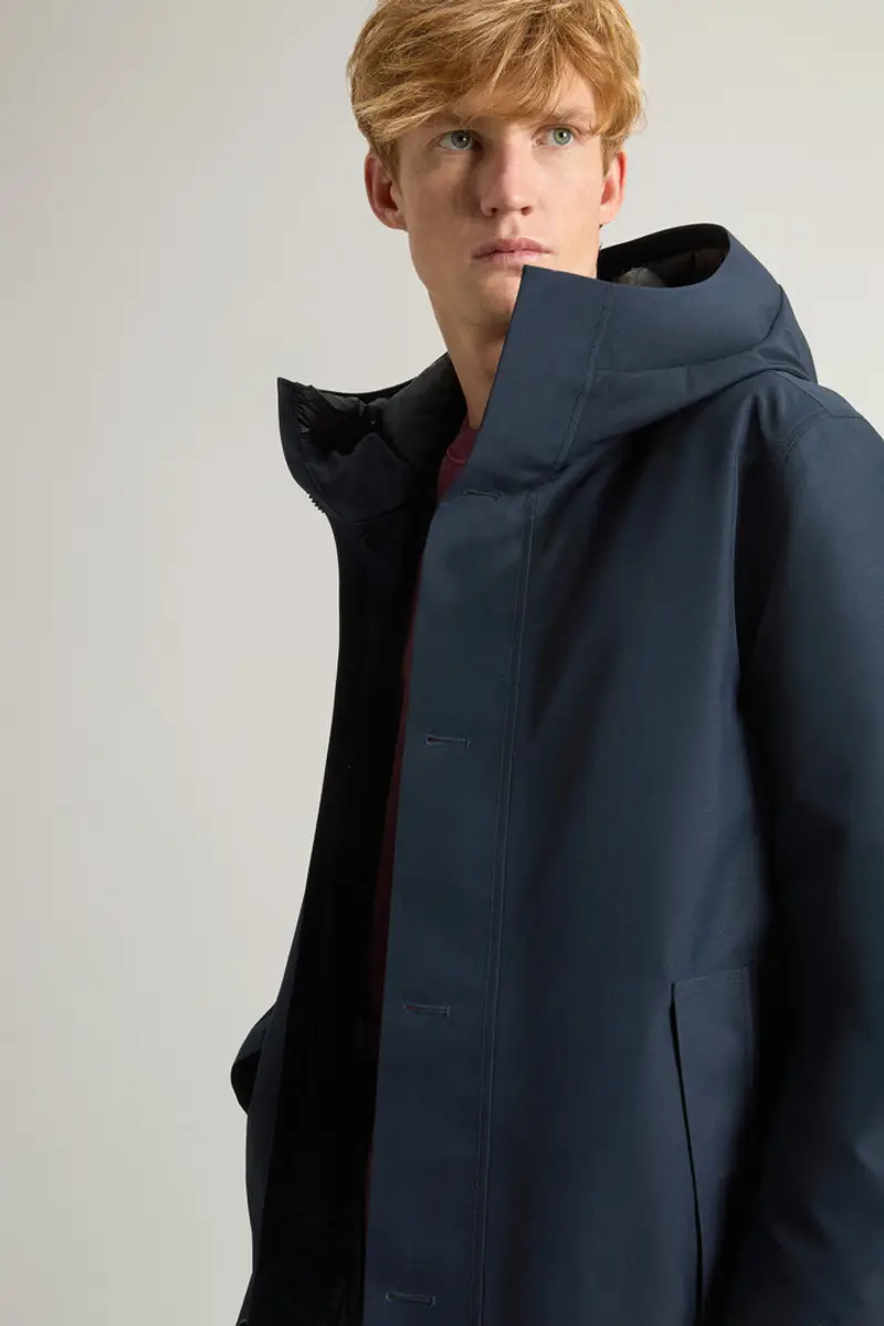 Woolrich Parka Uomo Blu 2002603 miniatura 3