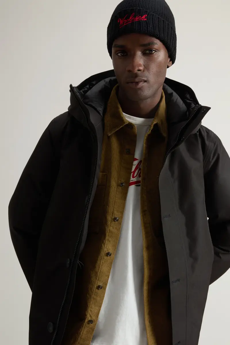 Woolrich Parka Uomo Nero 2002602 miniatura 3