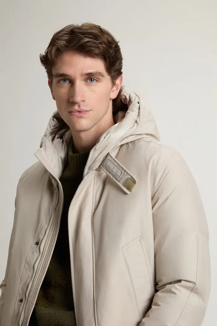 Woolrich Parka Uomo Beige 4237488 miniatura 3