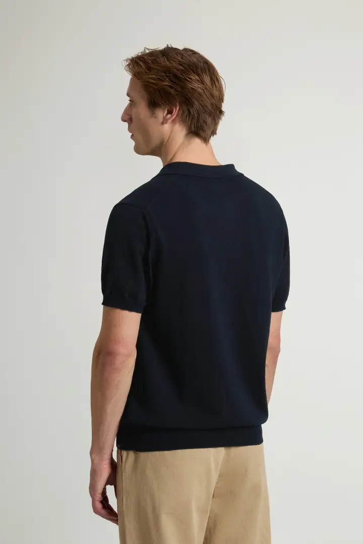 Woolrich Polo Uomo Blu 4322212 miniatura 2