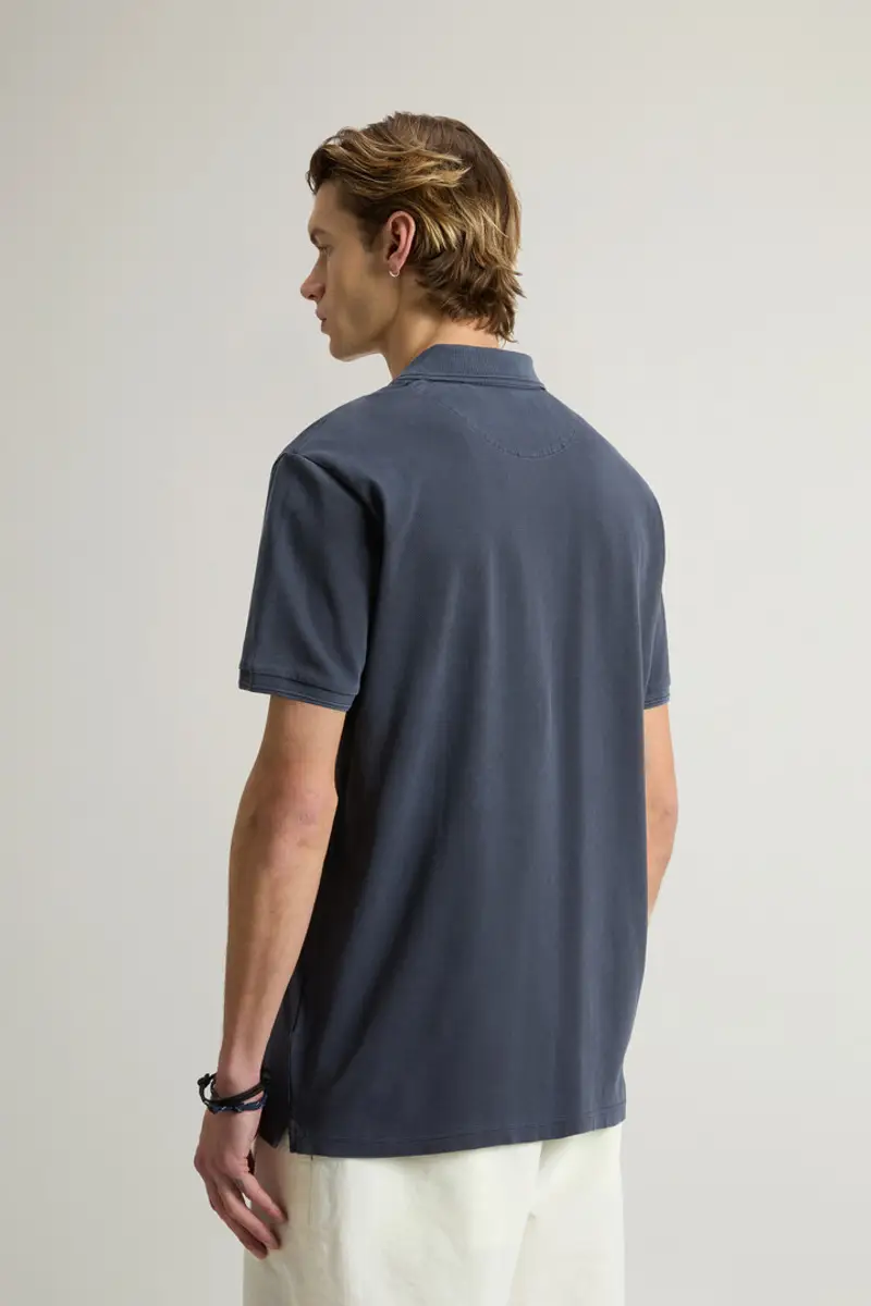 Woolrich Polo Uomo Blu 2002655 miniatura 3