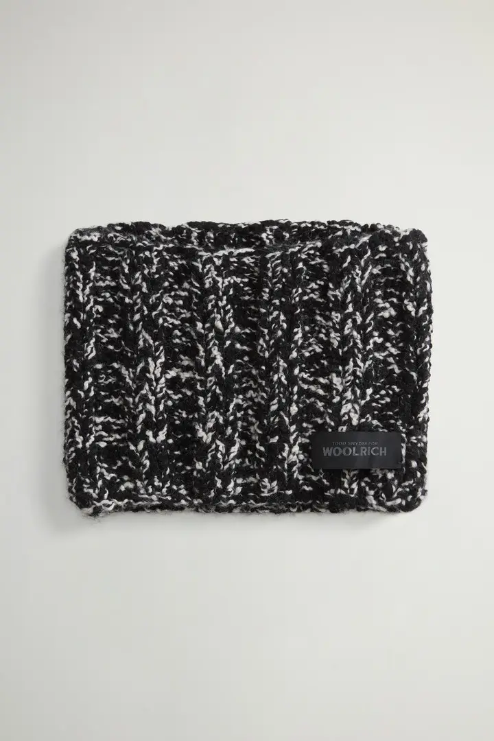 uomo Scaldacollo in misto lana italiana by Todd Snyder Multicolore Black White