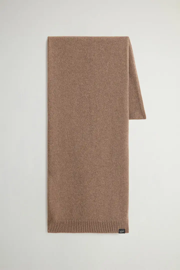 Uomo Sciarpa in misto lana Marrone Falcon