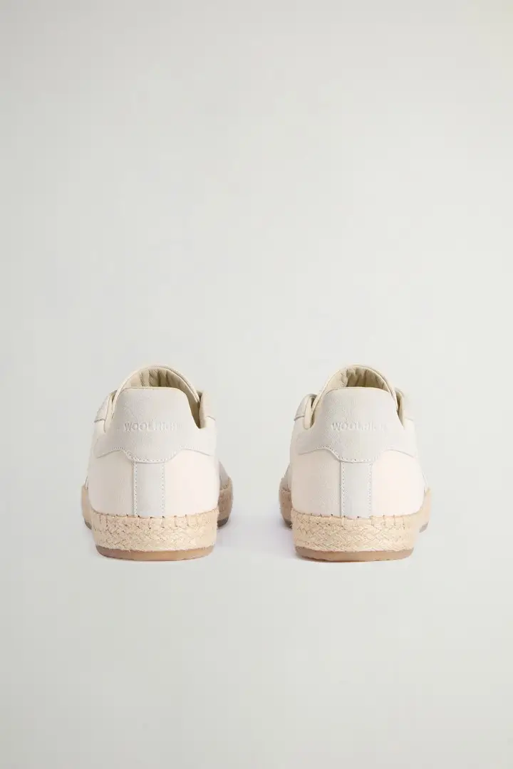 uomo Sneakers Doubleu Tennis in cotone con dettagli in camoscio Bianco Off White Off White miniatura 2