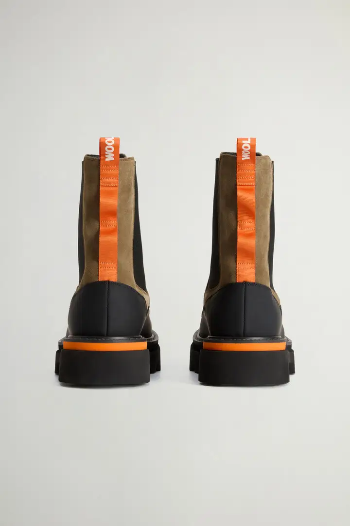 Woolrich Stivaletti Chelsea Uomo Beige 3030254 miniatura 2