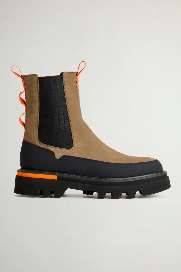 Woolrich Stivaletti Chelsea Uomo Beige 3030254