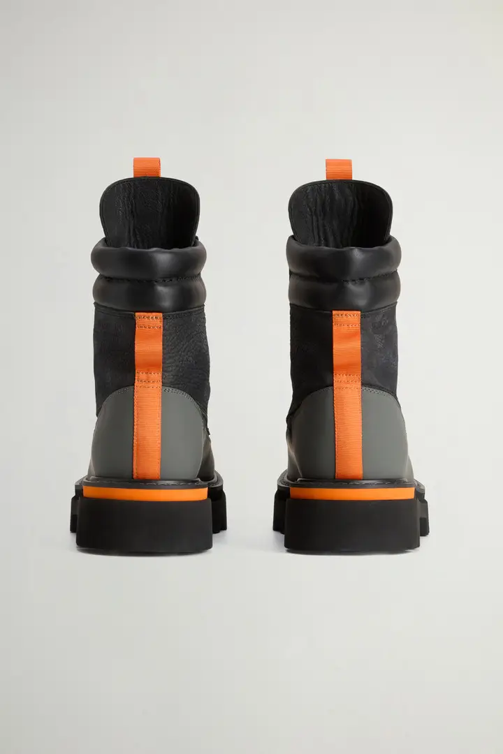 Uomo Stivaletti in nabuk bottalato by Todd Snyder Nero Antracite Black miniatura 2