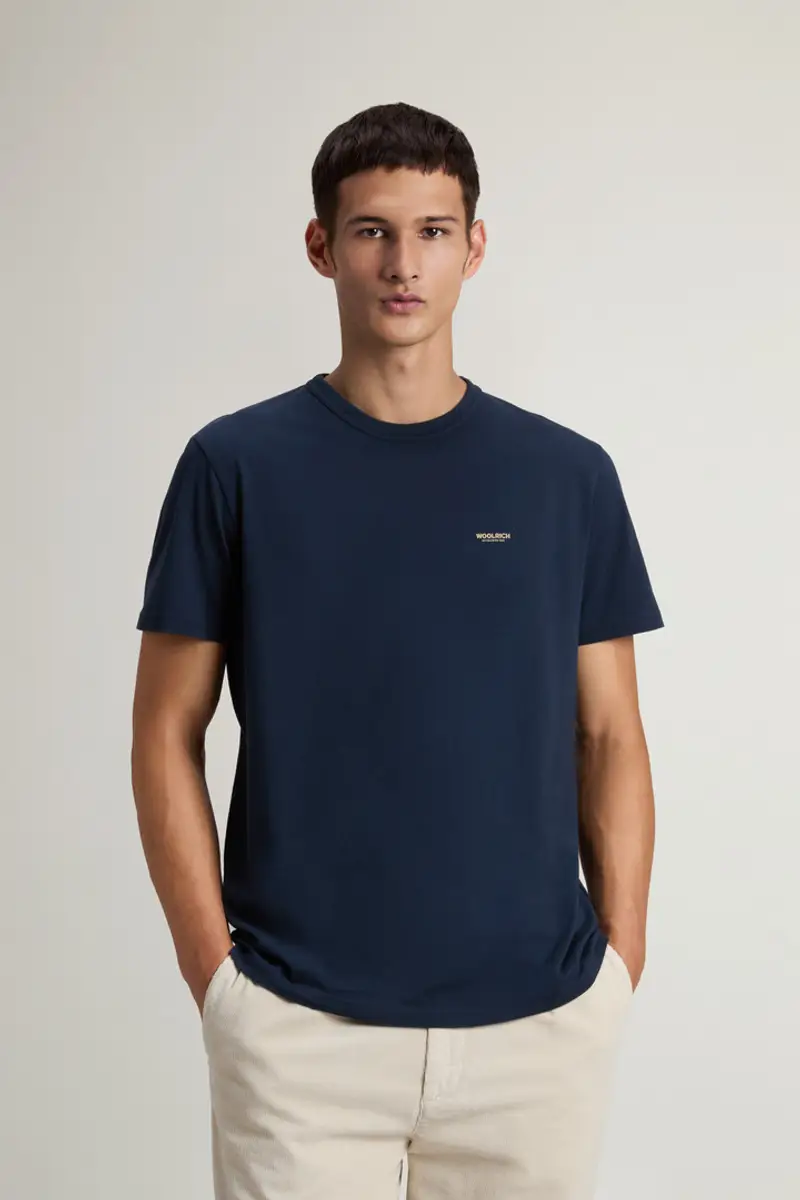 Woolrich T-shirt Uomo Blu 2002803