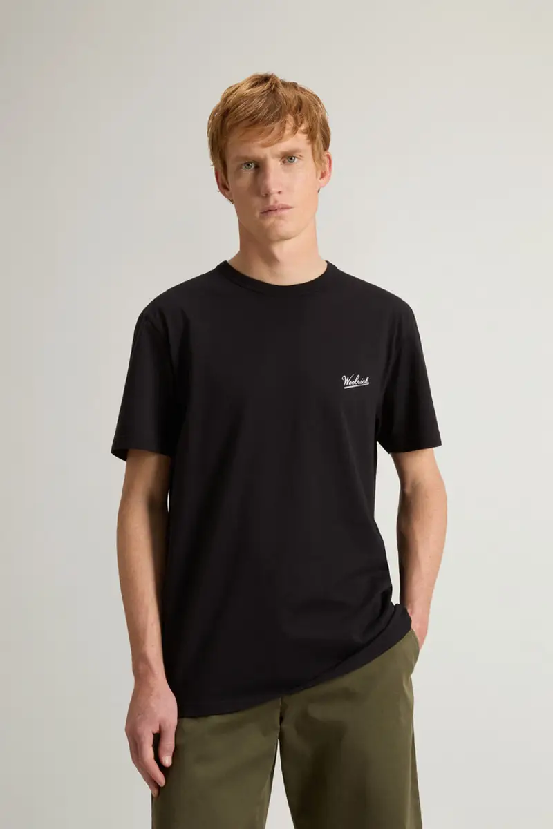Woolrich T-shirt Uomo Nero 2002769