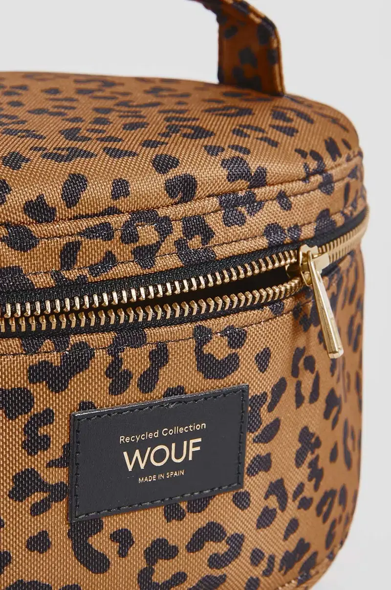 borsa da toilette Agar Marrone miniatura 2