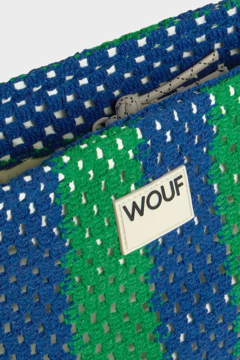 borsa da toilette Blu miniatura 3