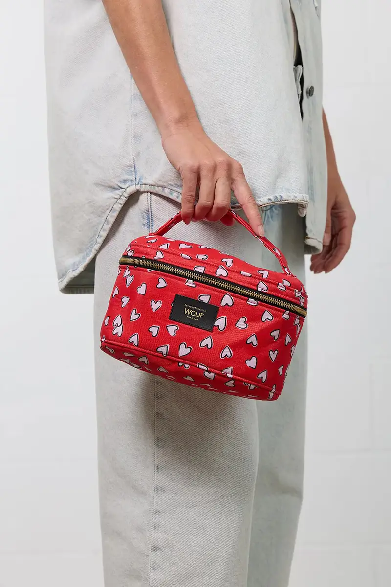 borsa da toilette Crush Rosso miniatura 4