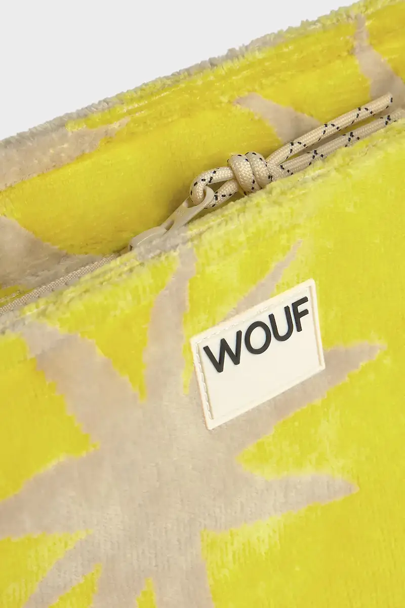 borsa da toilette Giallo miniatura 3