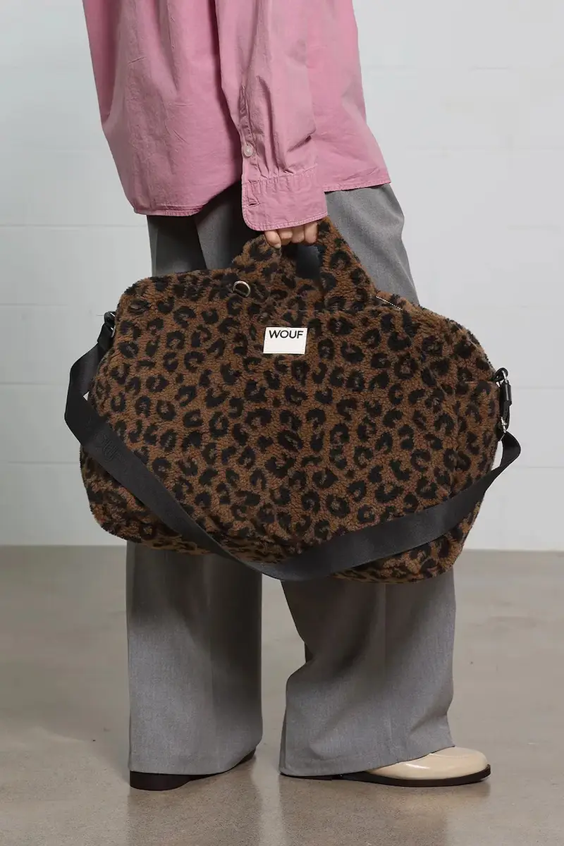 borsa Simona 44 x 30 x 17 cm colore marrone miniatura 5