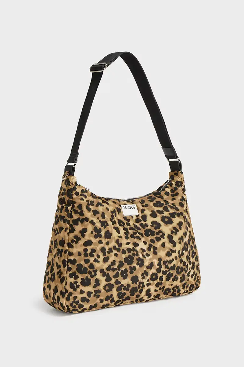 borsetta Feline Hobo Bag 40 x 28 x 12 cm colore beige miniatura 2