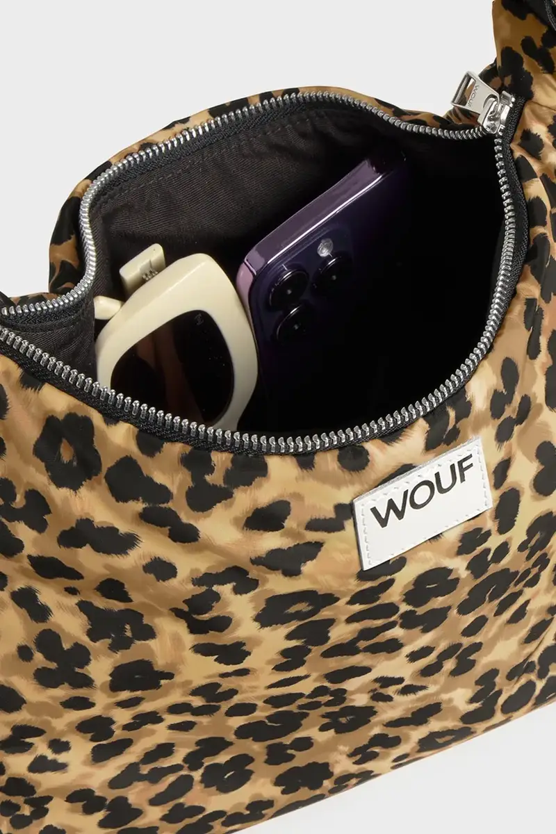 borsetta Feline Hobo Bag 40 x 28 x 12 cm colore beige miniatura 4