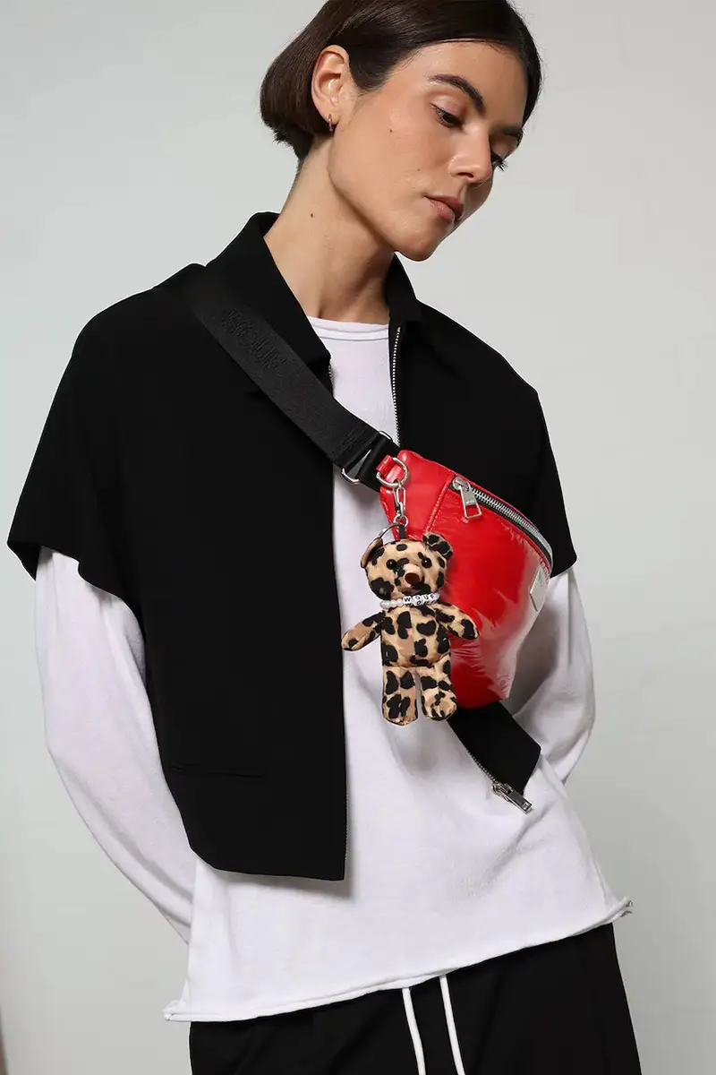 ciondolo Feline Bear colore beige miniatura 2