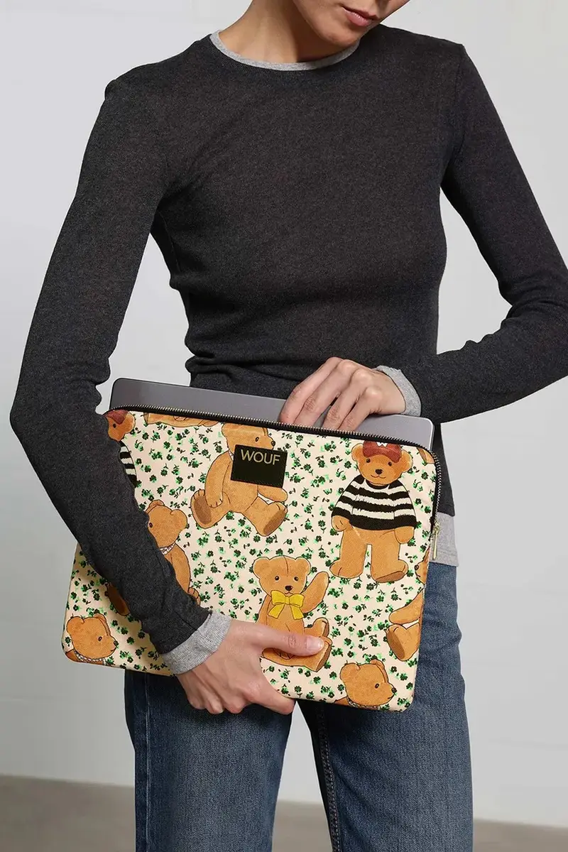 custodia per laptop Cute 13" & 14" colore beige miniatura 5