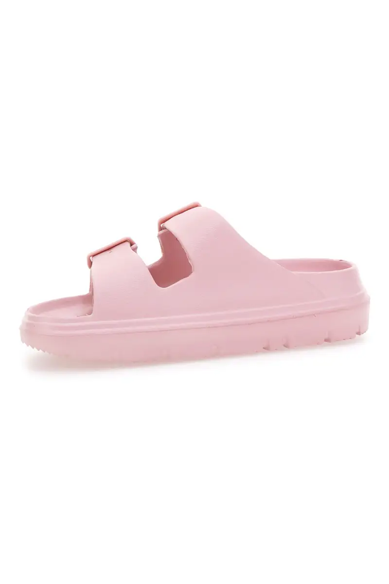 Ciabatte Chunky Rosa Con Doppia Fascia Woz 12 [NUDE] miniatura 4