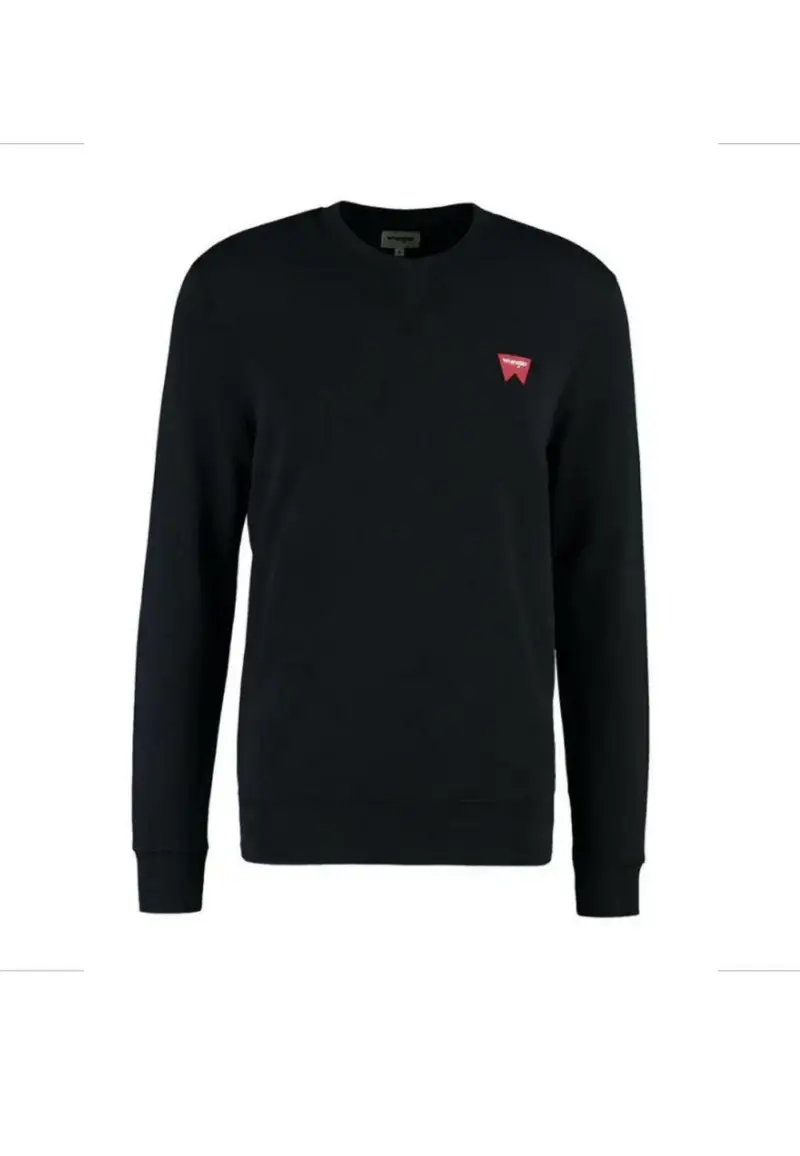 Felpa girocollo Sign Off - S / Nero