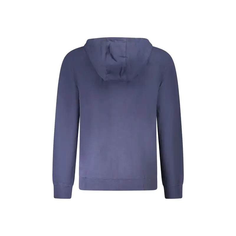 Wrangler Felpa Uomo Blu con Zip e Cappuccio miniatura 2