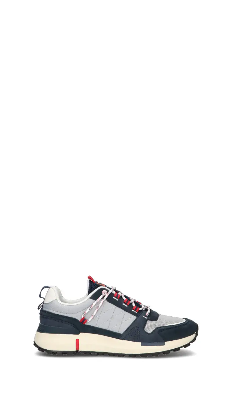 Sneaker uomo grigia in suede Vario