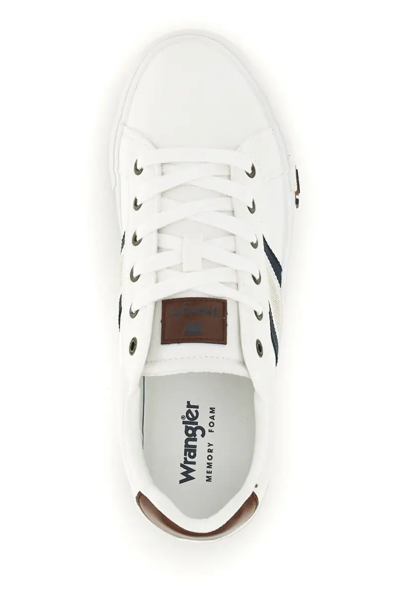Sneakers bianco Wrangler 202610301FG [BIANCO] miniatura 3