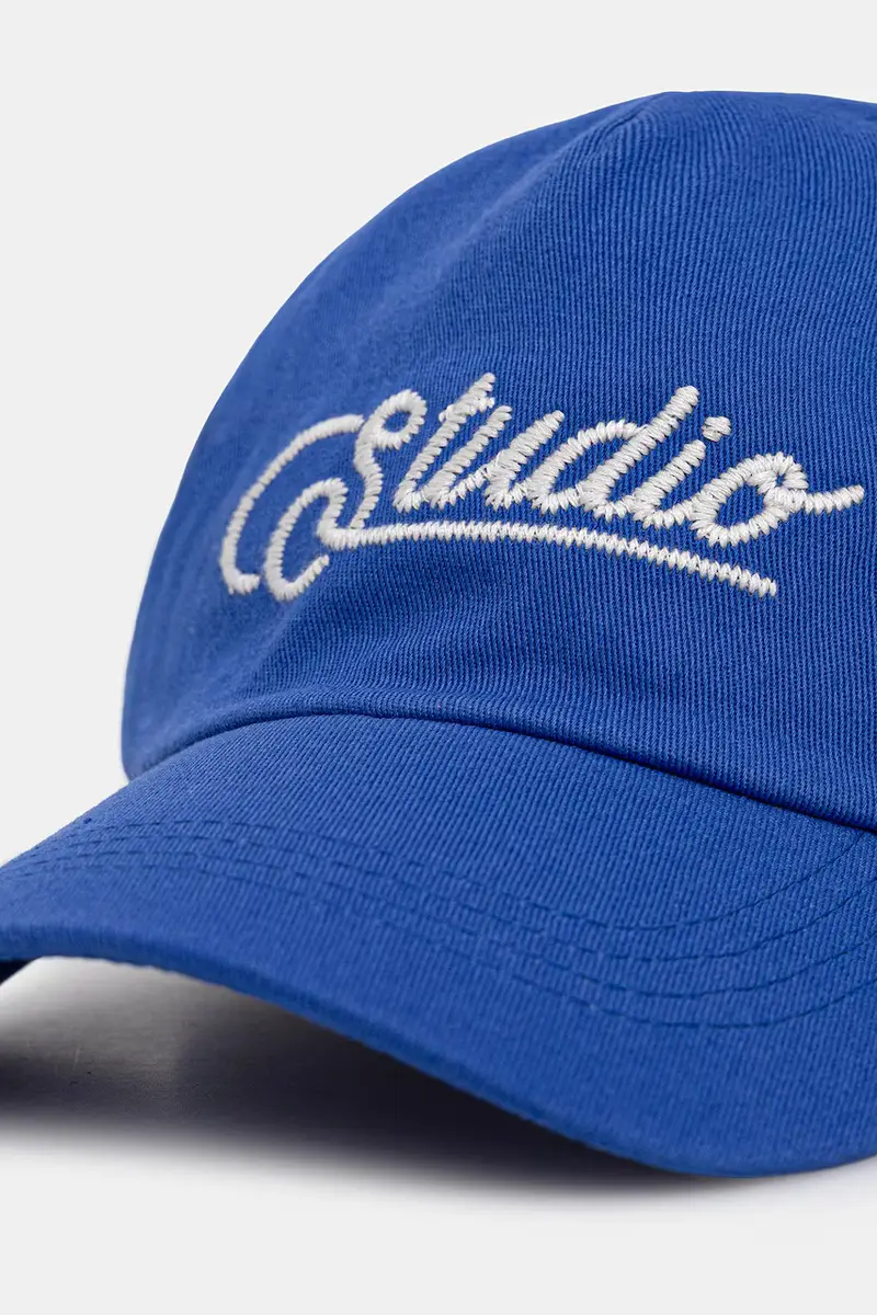 berretto da baseball in cotone Gustaf colore blu U9125AC.3039 miniatura 2