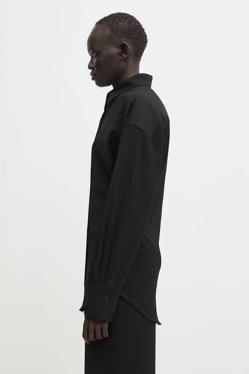 camicia Dorea donna colore nero W4025SB.3141 miniatura 2