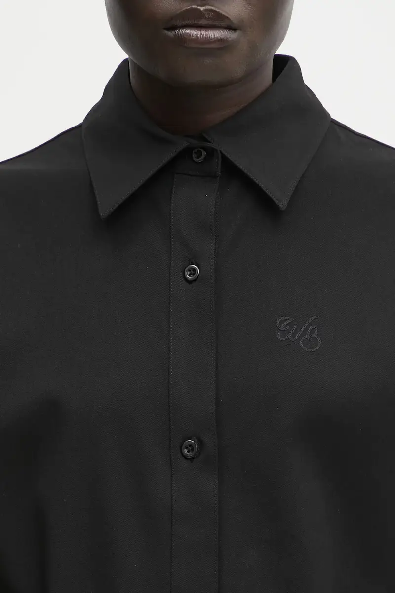 camicia Dorea donna colore nero W4025SB.3141 miniatura 4