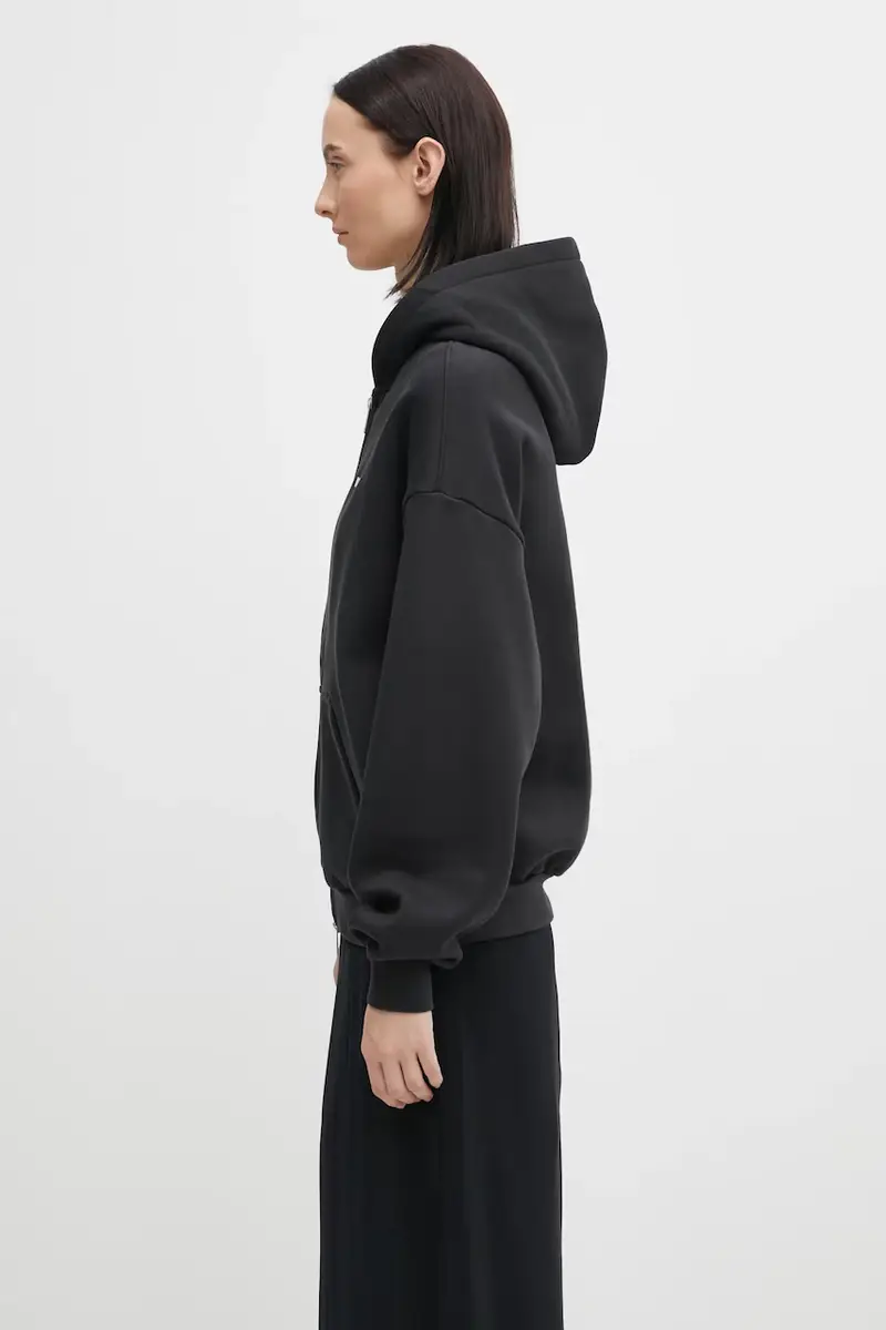 felpa Diago donna colore nero con cappuccio U2225TT.3070 miniatura 2