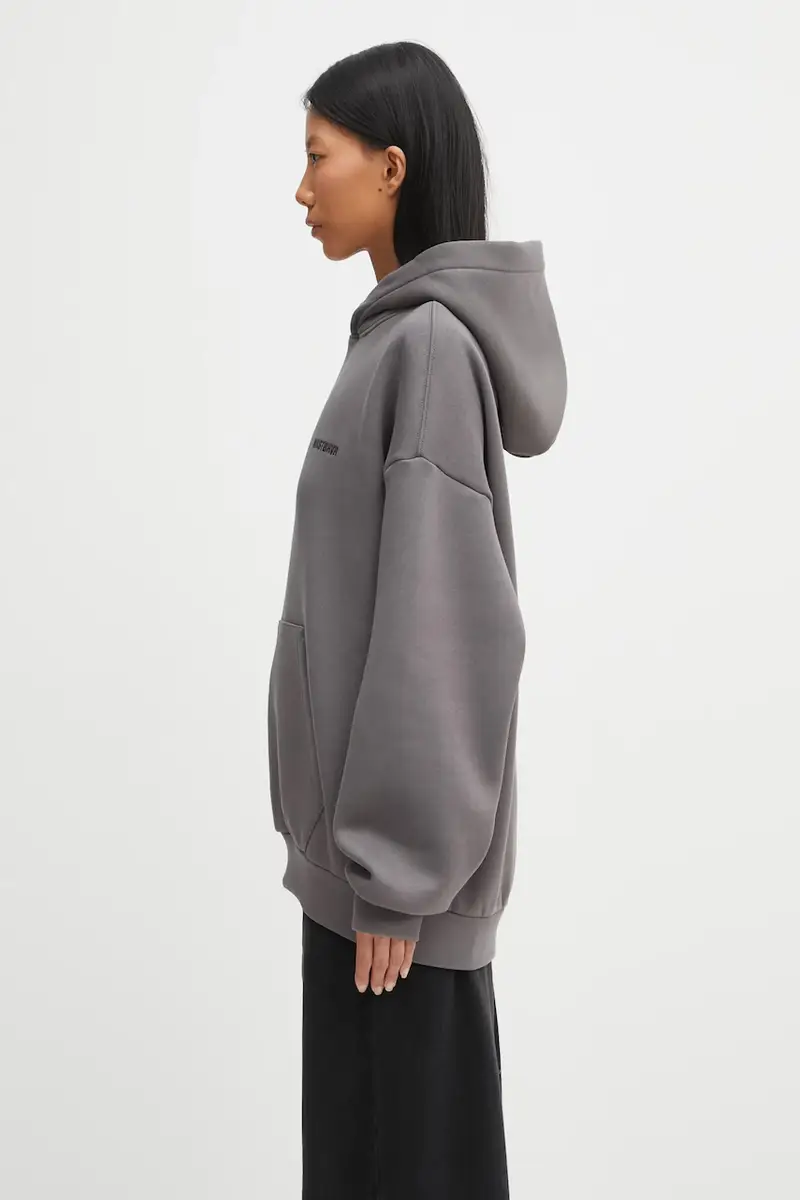 felpa Hako donna colore marrone con cappuccio U2025TT.3069 miniatura 2