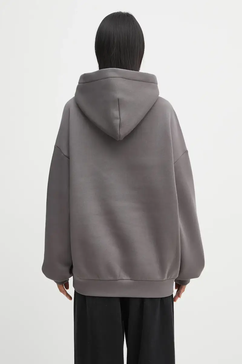 felpa Hako donna colore marrone con cappuccio U2025TT.3069 miniatura 3