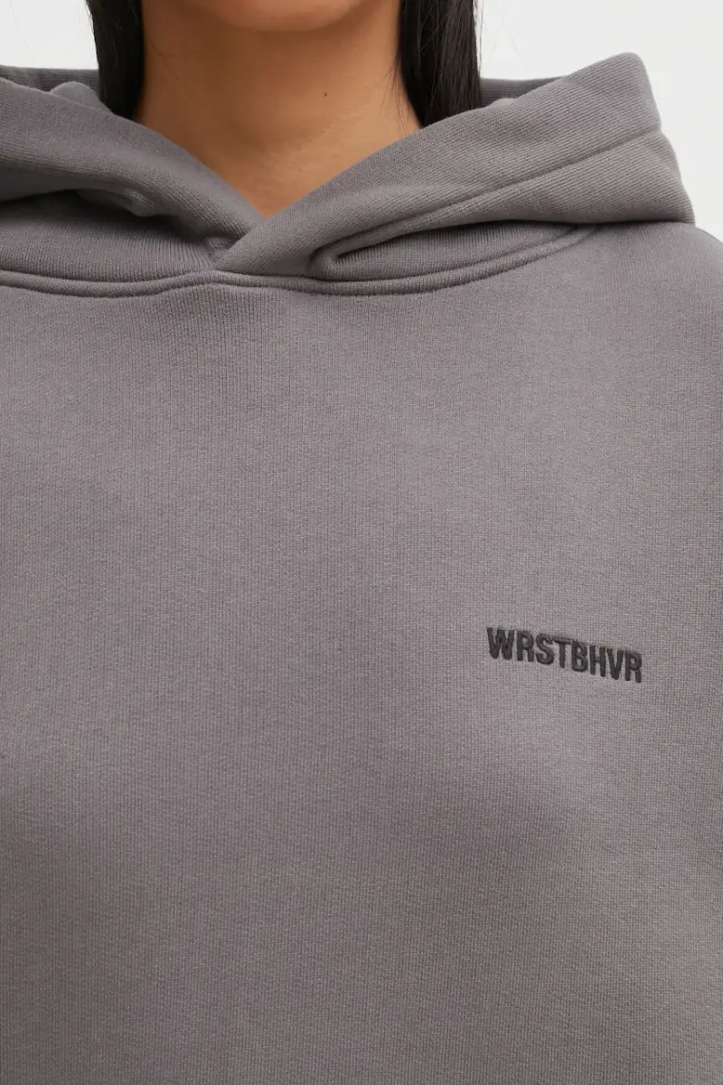 felpa Hako donna colore marrone con cappuccio U2025TT.3069 miniatura 4