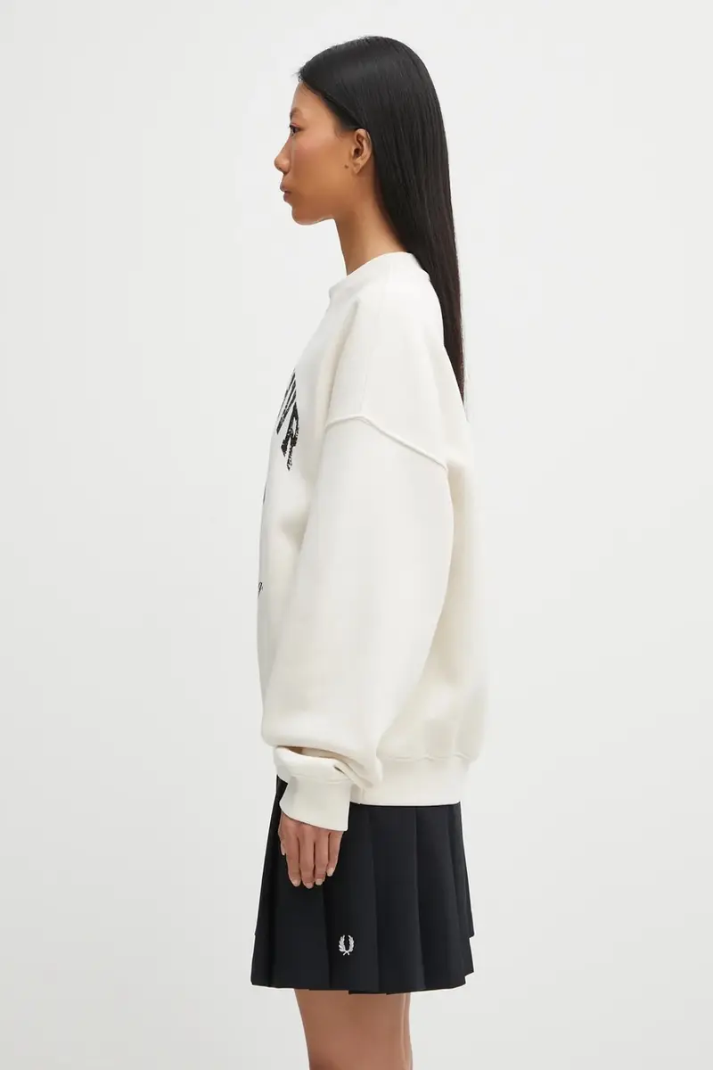 felpa Kris donna colore beige U2125TT.3046 miniatura 2