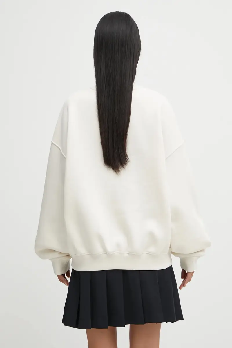 felpa Kris donna colore beige U2125TT.3046 miniatura 3