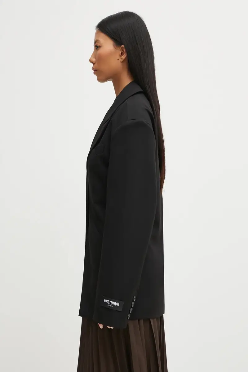 giacca Anji colore nero W5125TD.3238 miniatura 2