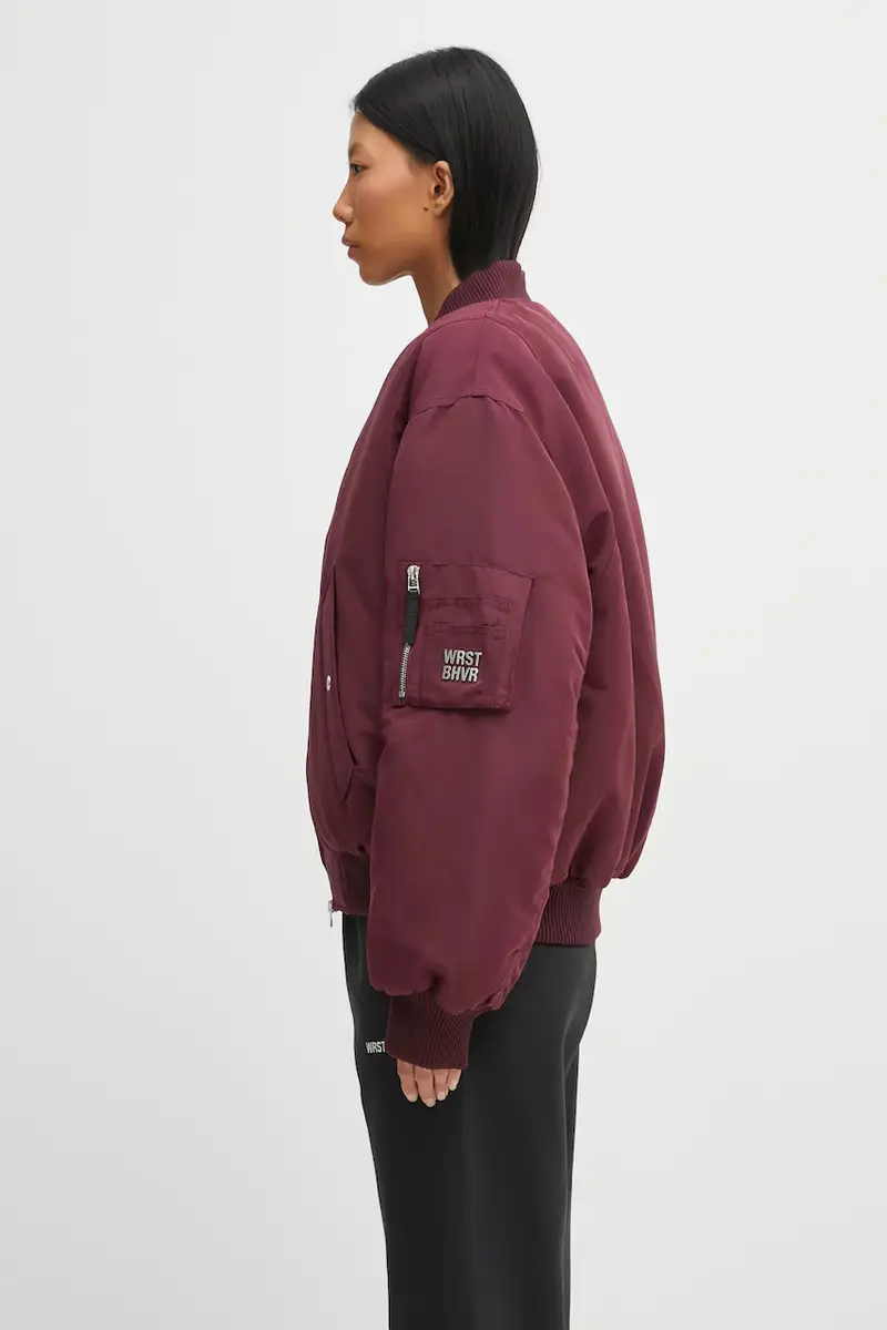 giacca bomber Arven colore violetto U5025TD.3220 miniatura 2