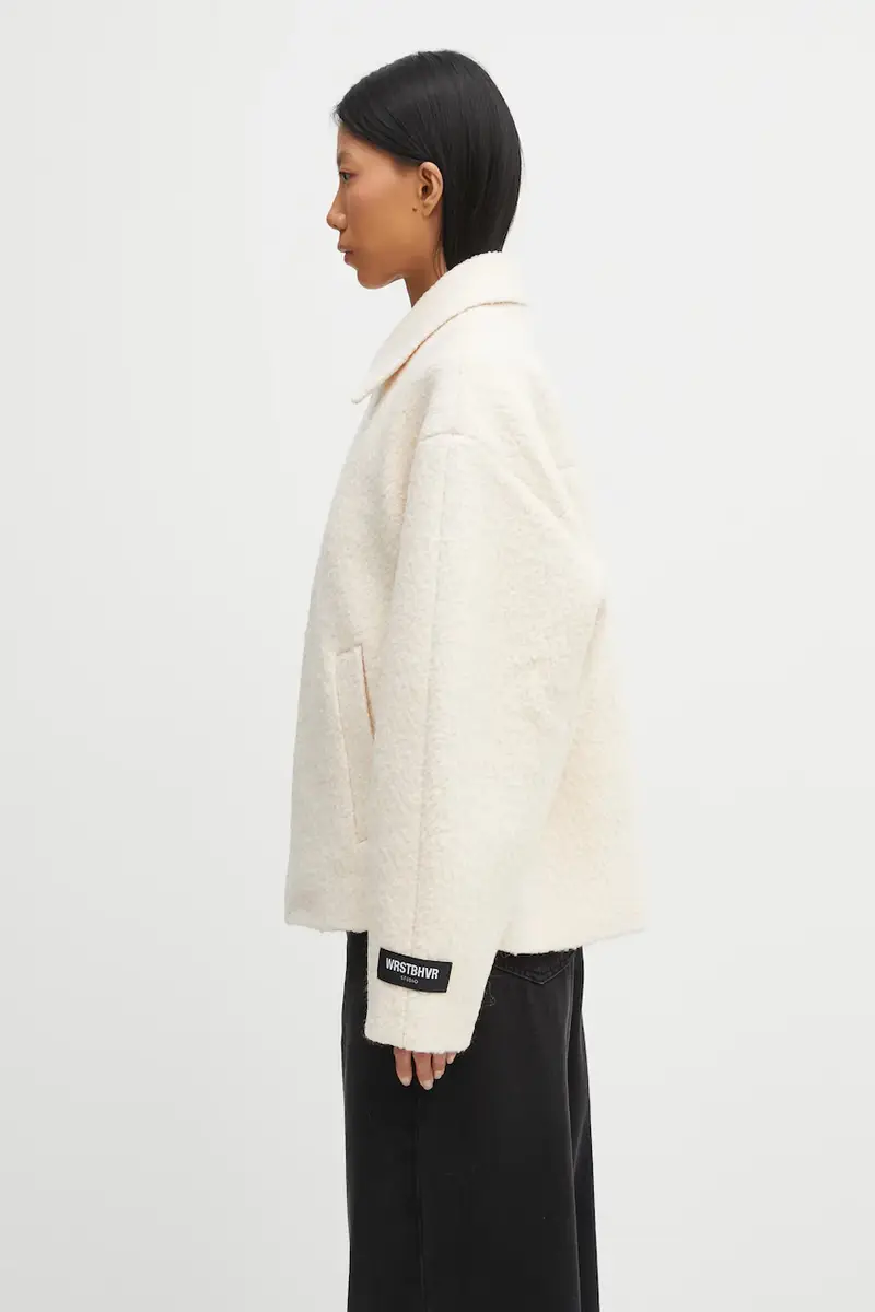 giacca con lana Elmar colore beige U5025TD.3207 miniatura 2