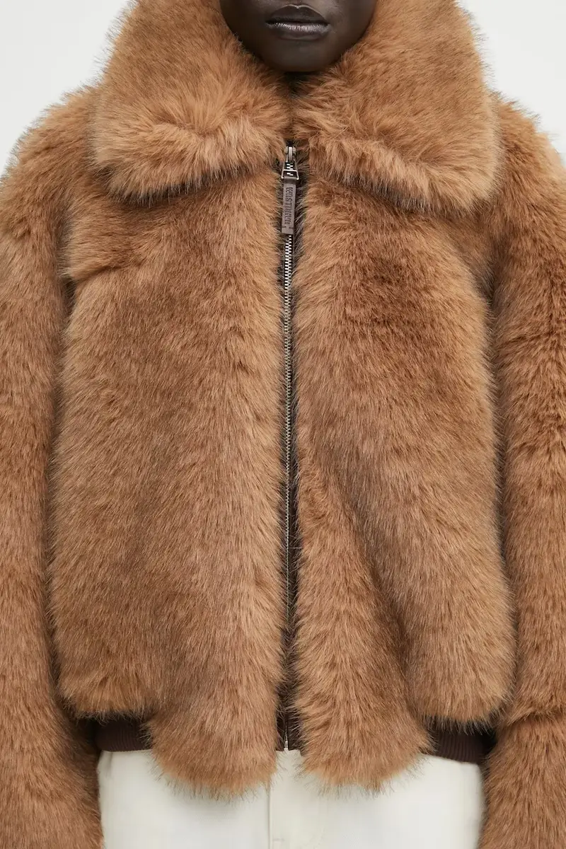 giacca Gelija colore marrone U5025TD.3233 miniatura 4