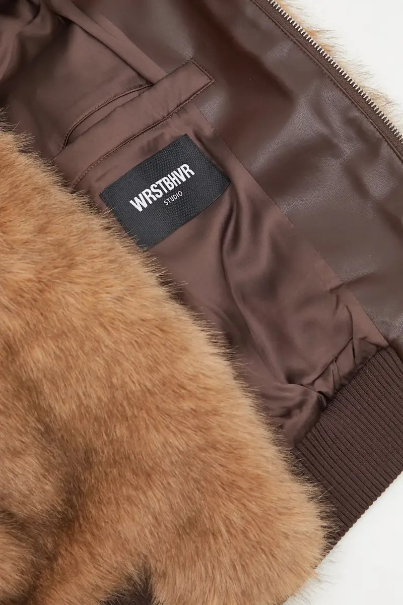 giacca Gelija colore marrone U5025TD.3233 miniatura 5