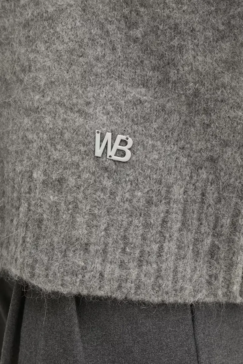 maglione con lana Enci colore grigio U7025GT.2977 miniatura 4