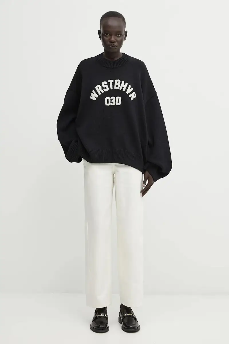 maglione Luna donna colore nero U7025SB.3096 miniatura 5