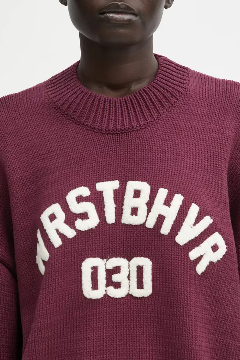 maglione Luna donna colore violetto U7025SB.3096 miniatura 4