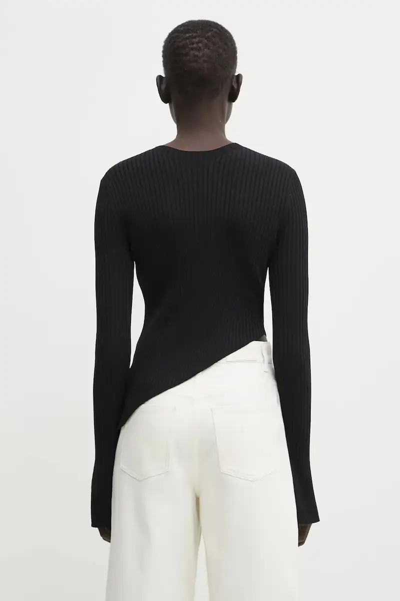 maglione Nora donna colore nero W7025GT.3022 miniatura 3