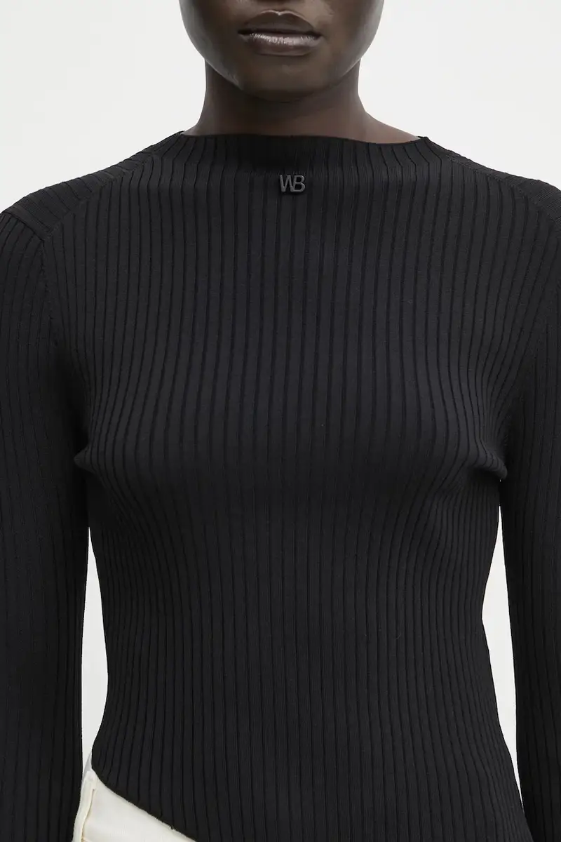 maglione Nora donna colore nero W7025GT.3022 miniatura 4