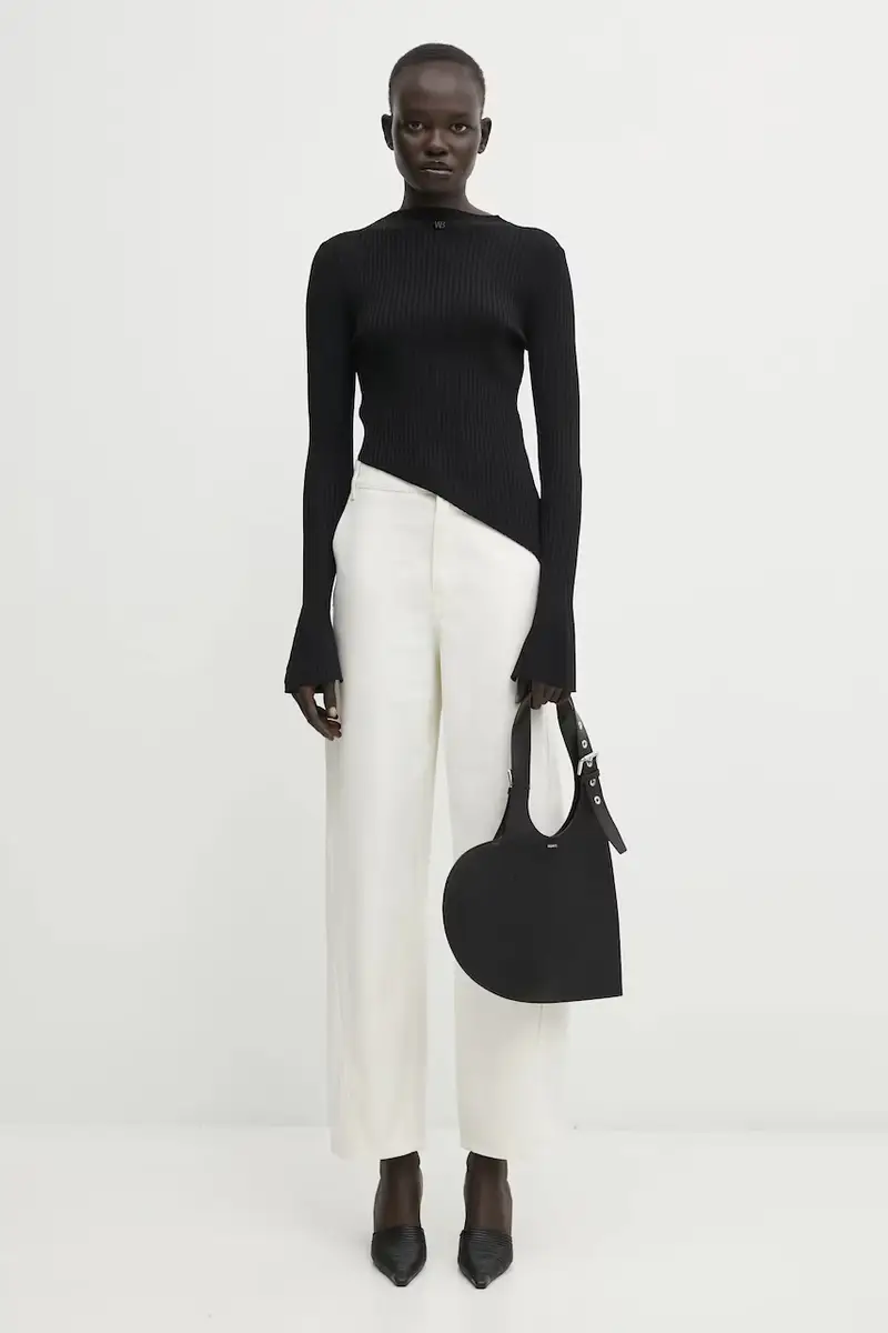 maglione Nora donna colore nero W7025GT.3022 miniatura 5