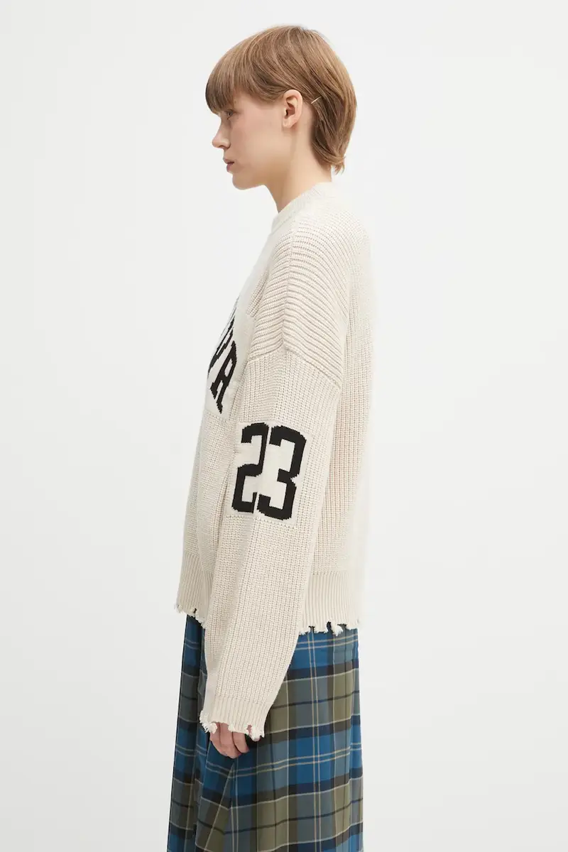 maglione Tove donna colore beige U7025OC.3034 miniatura 2