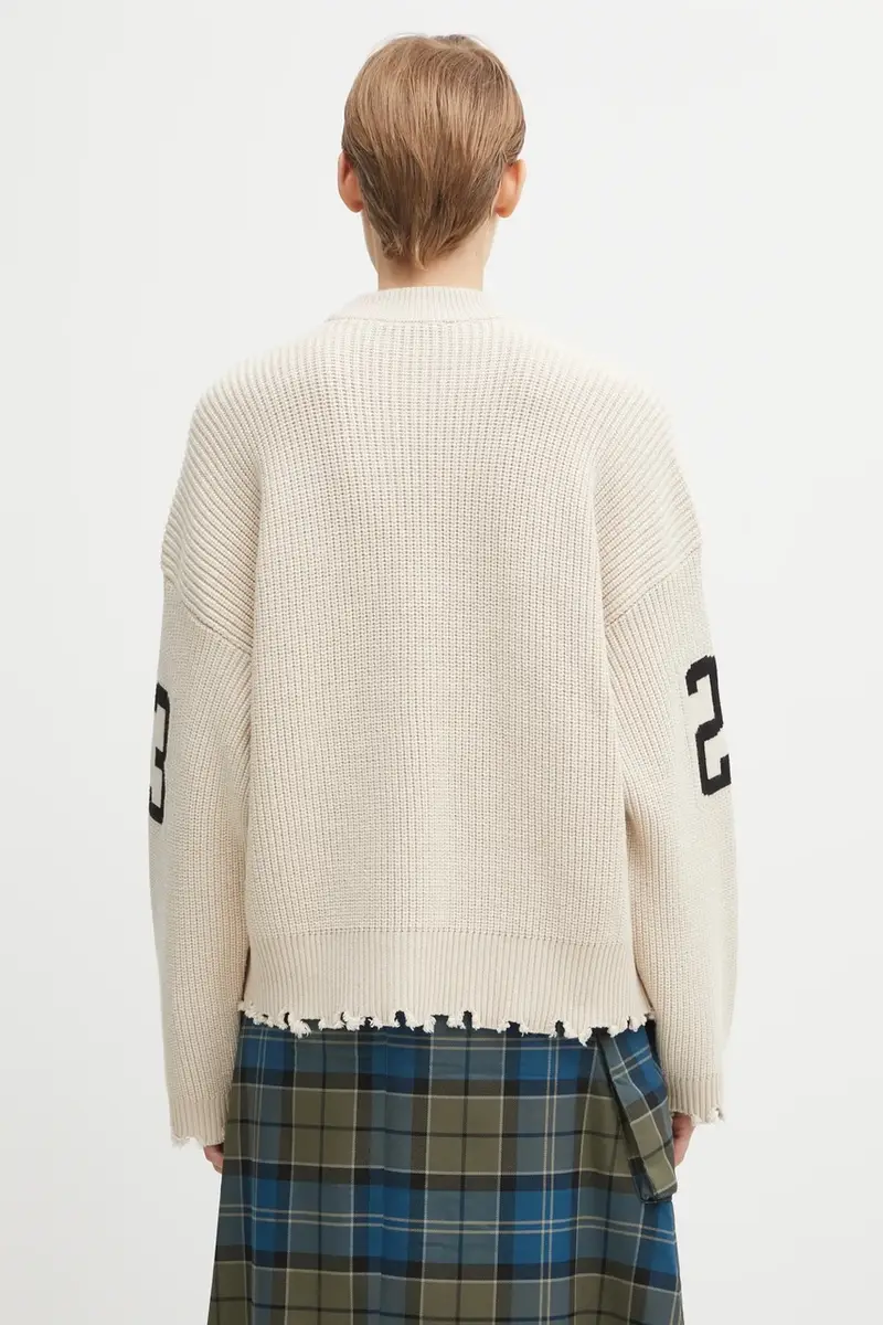 maglione Tove donna colore beige U7025OC.3034 miniatura 3