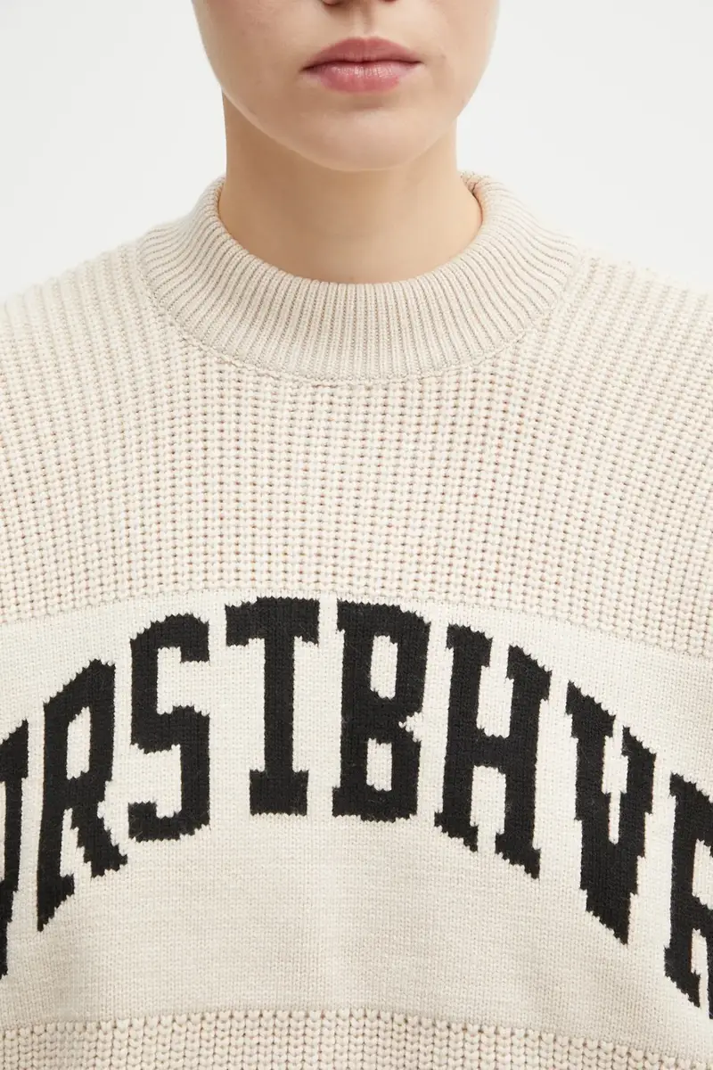 maglione Tove donna colore beige U7025OC.3034 miniatura 4